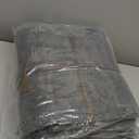 LOOBANI 2 Packs Extra Large Reusable Dog Mat for Floor, Non-Slip Washable Pee Pads for Dogs, Fast Absorbent Pet Whelping Pads, Puppy Playpen Mat for Incontinence, Housebreak, Crate, 72x72in,Gray