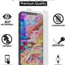 DOME GLASS Whitestone [Perfect Full Coverage] Tempered Glass Screen Protector for iPhone 12 mini with UV lamp [1Pack]