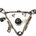Engine Timing Chain Kit Water Pump 3.5L Fit for 350Z 03-06, Maxima 02-03, Murano 03-07, Altima 02-04, for FX35 M35 G35 I35 2002-2008 VQ35DE Time set Replacement Parts with Tensioner Cam Sprockets