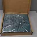 Amazon Basics Lightweight Super Soft Easy Care Wrinkle-Free Breathable Brushed Microfiber 3-Piece Bed Sheet Set with 14-Inch Deep Pockets, Twin, Emerald Green, Solid