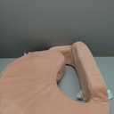 My Brest Friend Nursing Pillow - Deluxe - Enhanced Comfort w/ Slipcover - Ergonomic Breastfeeding Pillow For Ultimate Support For Mom & Baby - Adjustable Pillow W/ Handy Side Pocket, Soft Rose