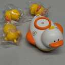 Duckie Baby Bath Shower Head, Toddler Bath Toys for Kids Ages 1-3, Baby Shower Head for Bathtub with Three Squirting Ducks, Birthday Gift for Toddler Boys Girls