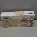 bella 2 Slice Slim Toaster, Fits-anywhere Kitchenware, 6 Setting Shade Control with Reheat & Cancel Buttons, Fits sourdough, 10 Long Slot, Anti Jam & Auto Shutoff, 900 Watt, Oatmilk