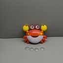 Crab Bath Toys for Toddlers 1-3 2-4 Bathtub Bubble Maker with Music Automatic Kids Bathtub Bubble Machine Baby Bath Toys for Infants 6-12 12-18 Months Birthday Gifts for 1 2 3 Year Old Boys Girls
