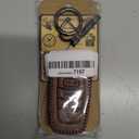 for Toyota Key Fob Cover Leather - 2025 Camry, 2023-2026 Grand Highlander/ Prius, 2022-2026 Corolla Cross Tacoma Tundra Sequoia, 4Runner RAV4 Sienna, Handcrafted Key Fob Case (Brown, MDL1)