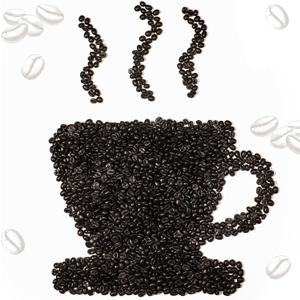 1000g Fake Coffee Beans Decorations Bulk 3000 Pcs Mini Resin Artificial Coffee Beans Vase Fillers Party Table Centerpieces Crafts Home Kitchen Shop Cabinet Display Decor Photography Props