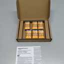 Amazon Basics 8-Pack 9V Alkaline Batteries, 5-Year Shelf Life - for Smoke/CO Detector, Electronics & Audio