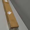 Tension Curtain Rod 43-104 Inches Extra Long Black Heavy Duty Tension Rods Adjustable Curtain Rod No Drilling Spring Loaded Tension Rod for Windows Patio Hold Up Blackout Curtains and Non Slip