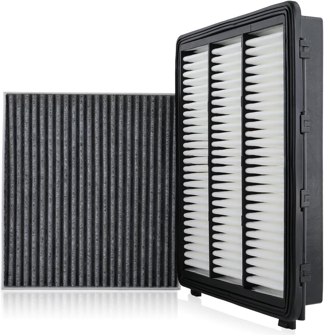 28113-D3300 97133-D1000 Engine and Cabin Air Filter Combo Set Compatible with Hyundai Tucson 2016-2021 Compatible with Kia Sportage 2017-2022