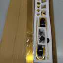 Rio Salto Gold Barn Door Hardware Kit Sliding Door Hardware Modern Barn Interior Brushed Brass Panel Hardware Hardware Kit, 6ft 7in - NO Door