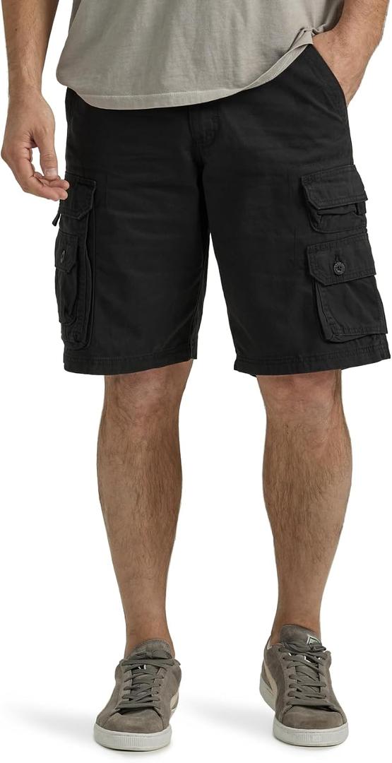 Lee Men's Dungarees Belted Wyoming Cargo Short, 34