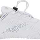 Joomra Women's Trail Running Barefoot Shoes | Wide Toe Box Minimalist Sneakers | Zero Drop (White) Size 39