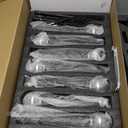 MicrocKing Wireless Microphone System, 8-Channels UHF Cordless Dynamic Handheld Mics, Long Range 400ft, Auto Connect, Ideal for Karaoke Party Wedding Speech and Outdoor Events