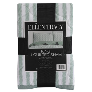 King 1 Quilted Sham 20x36 100%Polyester