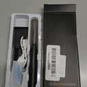 Ear Wax Removal - Earwax Remover Tool with 8 Pcs Ear Set - Ear Canal Cleaner with 1080P Camera - Ear Cleaning Kit with 8 Ear Spoon - Ear Camera for iOS & Android (Black)