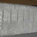 Ekena Millwork GVPVE12X2403SF Vertical Surface Mount PVC Gable Vent, Factory Primed White