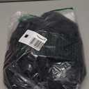 Black Wrap Around Bed Skirt with 16" Drop - Three Sides Fabric Adjustable Elastic Dust Ruffle, Twin(39"X 75") Black Bed Skirt