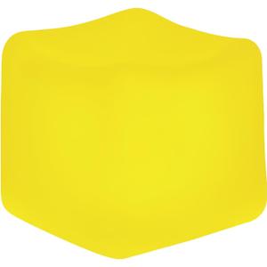 Square Stress Cube - Fidget Relief Toy for Kids & Adults Sensory Squishy Cube - Non Toxic, BPA-Free & Hypoallergenic- Anxiety & Stress Reliever for Home, Office & School 2.17inc (Yellow)