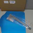 Large (2 Pack) No Trespassing Signs Private Property, Metal, Aluminum, Includes Metal Yard Stakes for Easy Installation, 12x12 Inches