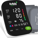 Blood Pressure Monitor for Home Use - HSA & FSA Eligible, Automatic Upper Arm Blood Pressure Machine, Adjustable Cuff 8”-17.5”, Bp Machine Cuff Kit with Type-C Cable, Chart & Carry Case