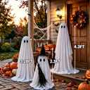 3 Pack Halloween Decorations Indoor Light Up Ghosts Outdoor Decor