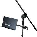 QUIK LOK Microphone Stand, Black (MS-303)