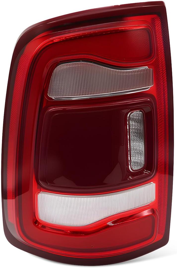 Tail Light Compatible with 2019-2023 RAM 2500 3500 Left Taillamp w/Blind Spot Driver Side Rear Brake Light Assembly 68361721AH CH2800223