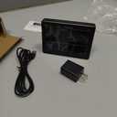 Digital Alarm Clock, with 5.5" Large LED Time Display, Adjustable Alarm Volume, 6 Level Brightness, Alarm Settings, USB Charger, Temperature Detect, Snooze, Clocks for Bedroom, Bedside, Desk, Black