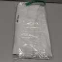 homing Rectangle Table Cloth Cover, Waterproof Polyester Elastic Fitted Tablecloth, Fits for 8 Foot Folding Tables, Washable Table Protector for Picnic, Camping, Outdoor, Easter (White, 36" x 96")