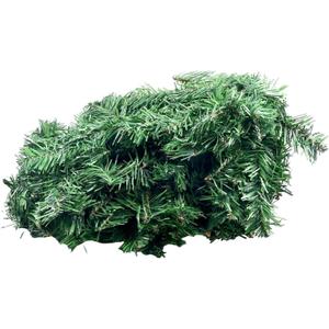 Pine Wreath, Green Wreaths Christmas Garland Pine Wreath for Festive Spring Summer Indoor Outdoor Porch Wall Home Decor(2.7M 280Heads)