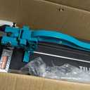 VEVOR Manual Tile Cutter, 32 inch, Porcelain Ceramic Tile Cutter with Tungsten Carbide Cutting Wheel, Infrared Positioning, Anti-Skid Feet, Durable Rails for professional installers or beginners