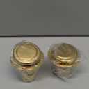 uxcell 2 Pcs Tea Infuser Filter, Fine Mesh Loose Tea Steeper, Stainless Steel Tea Strainer with Foldable Handle for Brew Loose Leaf Tea, Gold