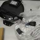 BELLA Classic Belgian Waffle Maker, 7" Round, Non Stick, Waffle Iron Makes 1 Thick Waffles, Variable browning control knob, Stay-cool handle with locking latch, Black