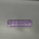 Extra Large Weekly Pill Organizer, 7 Day Daily Pill Box Case Arthritis Friendly, Silkscreen Printed Medicine Container with Clear Lid for Vitamins, Fish Oils or Supplements (Purple)
