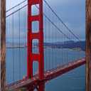 BESCRCL 20x30 Picture Frame Brown, Poster Frames Wall Hanging, Display Pictures 20 x 30 without Mat, 1 Pack