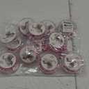 YRP 12 pcs New Pink Scented Wooden Rosaries Baby Baptism Party Favors Recuerdos Rosario