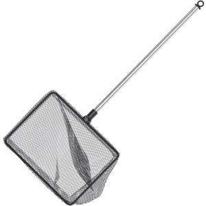 Pawfly Aquarium Fish Net with Extendable 9-24 Inch Long Handle for Betta Fish Tank Small Koi Pond and Pool