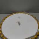 AAZZKANG Round Mirror with Metal Beaded Frame Black Circle Wall Mirrors Large 20" Decorative Modern for Bedroom Living Room Bathroom Entryway Hanging