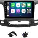 Android 13 Double Din Car Radio Compatible with Chrysler 200 200C 200S 2015-2019, 4G+64G 9" Touch Screen Car Stereo with Wireless Carplay Android Auto GPS WiFi Mic Backup Camera