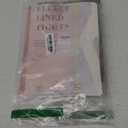 Delcast Plus Size Fleece Lined Tights Women - Fake Translucent Sheer Warm Thermal Pantyhose Leggings for Winter Small