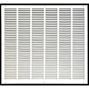 Duct Opening Size] Steel Return Air Grille, Air Return Vent Cover for Ceiling and Sidewall - HVAC Air Vent Covers -( 34cm x 34 cm)