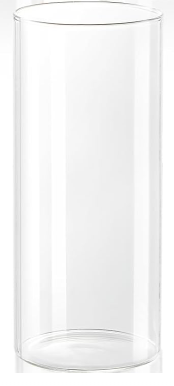 1pcs Glass Cylinder Vases for Centerpieces - 8 Inch Tall Glass Vases for Flower, Clear Flower Vase Bulk Floating Candle Vase for Table Centerpiece Wedding Home Décor