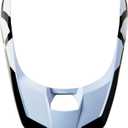 Fox Racing Mens V1 Helmet Visor (BLACK/WHITE)