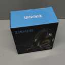 ZIUMIER Gaming Headset with Microphone, Compatible with PS4 PS5 Xbox One PC Laptop, Over-Ear Headphones with LED RGB Light, Noise Canceling Mic, 7.1 Stereo Surround Sound (Black)