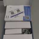 TEEHO TE002 Fingerprint Door Lock - Keyless Entry Electronic Keypad Deadbolt with 2 Backup Keys - Auto Lock - Easy Installation - Smart Locks for Front Door - Satin Nickel