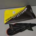 Compatible Kawasaki Ninja 400 Motorcycle Tank Pad Kit Side Knee Guard Sticker Fuel Tank Protector (Black)