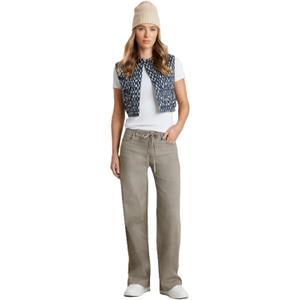 Unionbay Women's Wide Leg Drawcord Twill Pant (13)