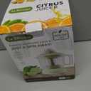 La Reveuse Electric Citrus Juicer 34 oz for Grapefruit Orange Lemon Lime Juice, 40W, Grayish Yellow