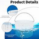 SPX1082CA Pool Skimmer Basket & SPX1082K Pool Skimmer Weir Door Compatible with Hayward & Aladdin B-152 Skimmer Models SP1082 SP1083 SP1084 1085 1086 SP1075 1075T 1076 1077 (White)