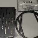 Perfume Organizer for Dresser, Black Bathroom Counter Organizer, 2 Tier Vanity Makeup Organizer, Bathroom Organizer and Storage for Skincare Cosmetic Perfume Display Stand for Bedroom Decor